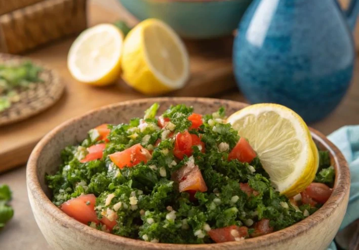 سلطة التبولة: تاريخها، مكوناتها، وفوائدها الصحية