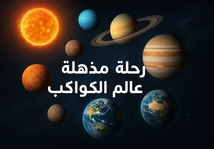 رحلة شاملة داخل عالم الكواكب: من النشأة حتى أسرار الحياة خارج الأرض