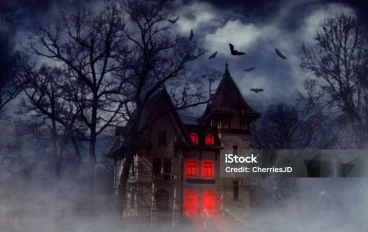 البيت المظلم المهجور