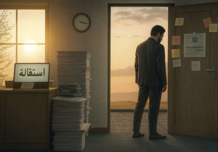 تسيب الشغل وتبدأ من الأول ؟! ولا هترجع تندم وتتسوح ؟!