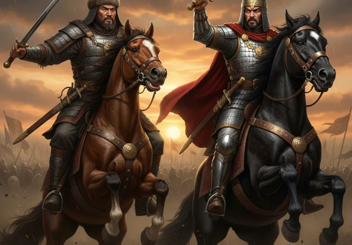 بركه خان وبيبرس صداقه من بعد عداوه