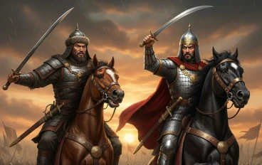 بركه خان وبيبرس صداقه من بعد عداوه