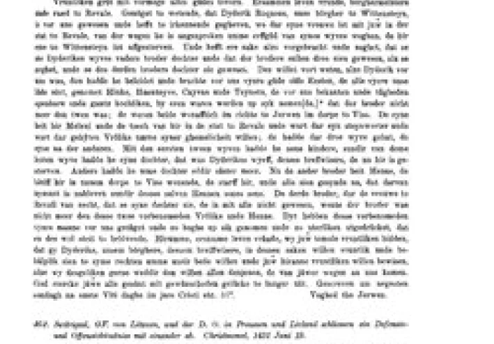 اتفاقية كريستممل 1431: التحالفات والنزاعات في الحرب البولندية–التيوتنية