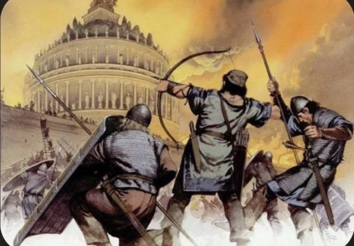 سقوط الإمبراطورية الرومانية