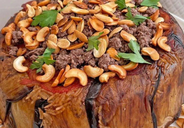 طريقة عمل المقلوبة الأردنية الأصلية