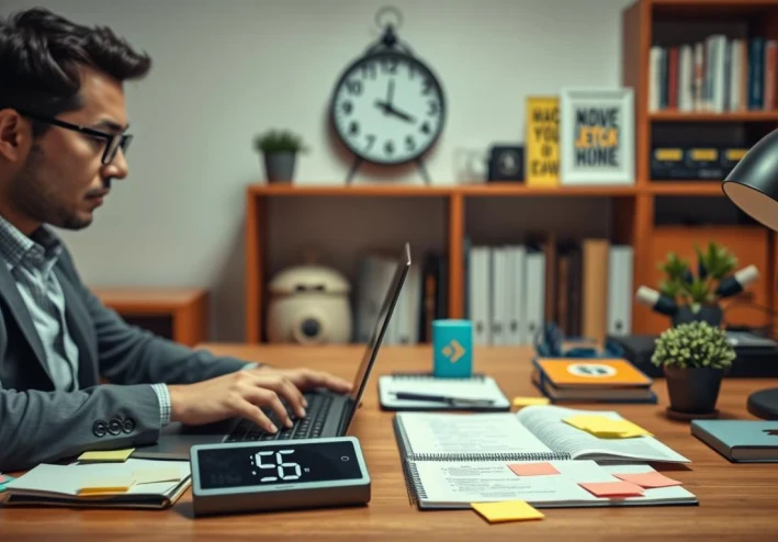 تقنية بومودورو: كيف تضاعف إنتاجيتك وتركيزك بخطوات علمية وخطة عملية مجرّبة