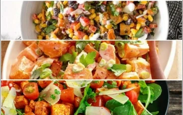 سلطة بطاطا حلوة لذيذة وصحية