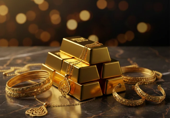 "دليل الذهب الشامل: من فهم العيارات إلى فك شفرات الأسعار العالمية.