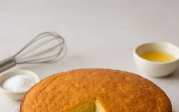 🌾🎂 طريقة عمل كيكة الدخن الإسفنجية — كيكة صحية بقوام خفيف وطعم رائع