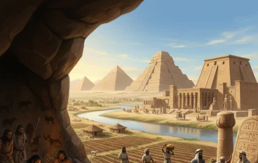 🏺 رحلة الإنسان في التاريخ قبل الميلاد: من الحجر إلى الحضارة