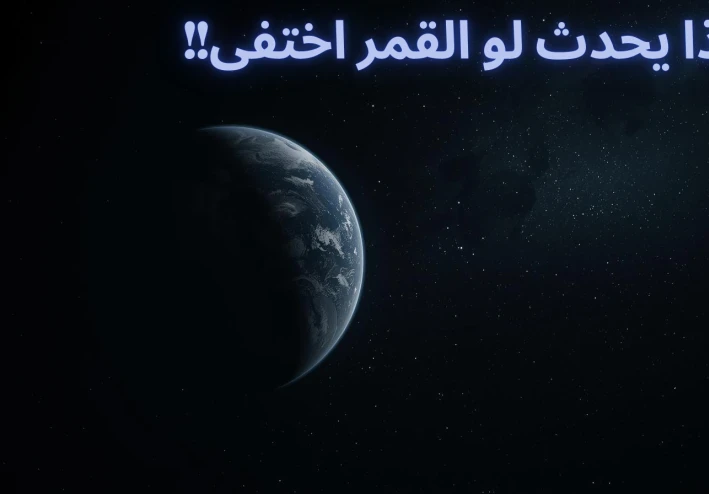 ماذا يحدث لو اختفى القمر فجأة؟
