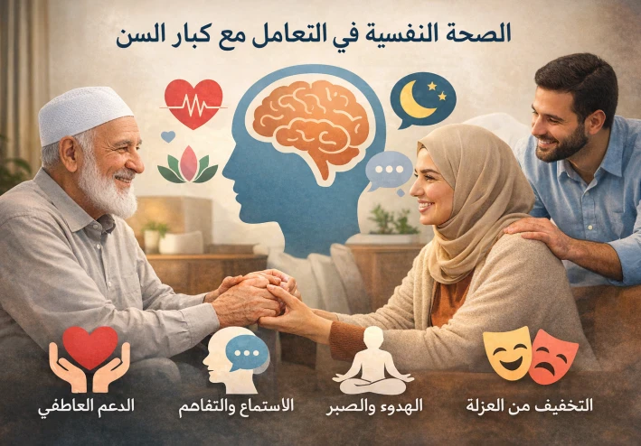 "هما البركة".. كيف نحافظ على الصحة النفسية لكبار السن ونكسب رضاهم بذكاء؟