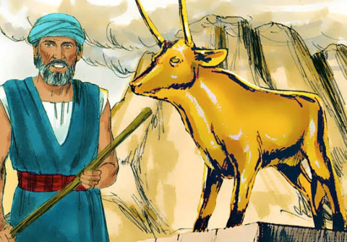 السامري والعجل الذهبي .