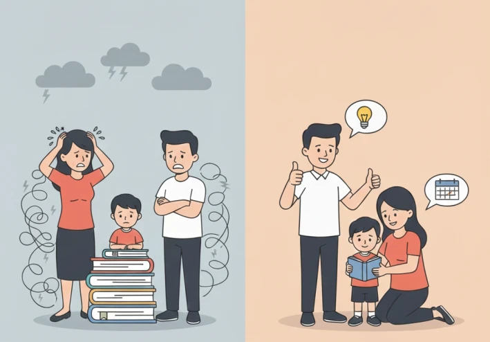 كيف تنجو بنفسك (وبأولادك) من "كابوس" قلق الامتحانات؟