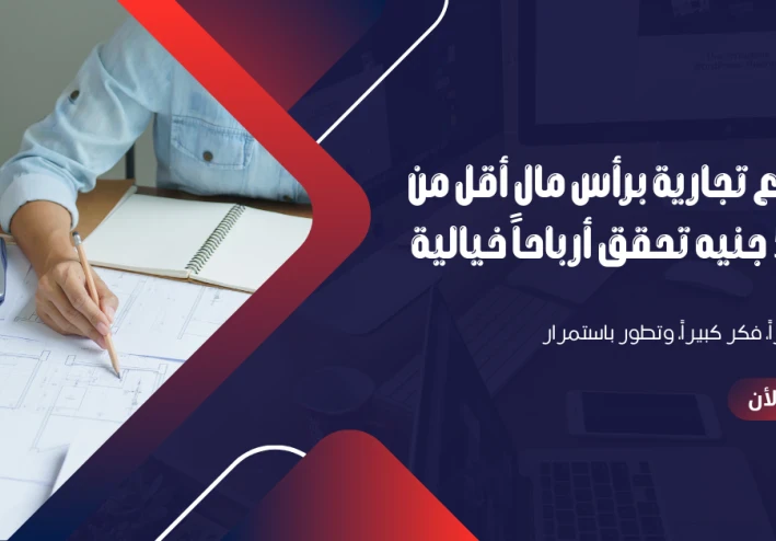 مشاريع تجارية برأس مال أقل من 5000 جنيه تحقق أرباحاً خيالية