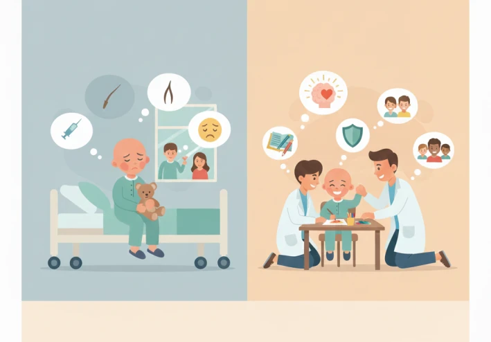 "محارب بلا سيف".. كيف نحمي نفسية طفل السرطان من الانهيار ونزرع الأمل وسط الألم؟