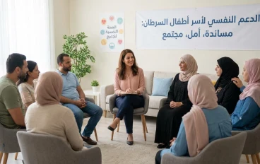 "من يحضن البطل؟".. رسالة إلى أم وأب طفل السرطان: لستم وحدكم، ومن حقكم أن تنهاروا قليلاً لتكملوا المعركة