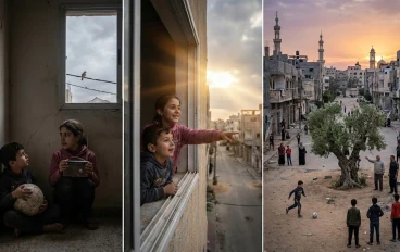 حينما تنفّست غزة.. شمس الهدوء