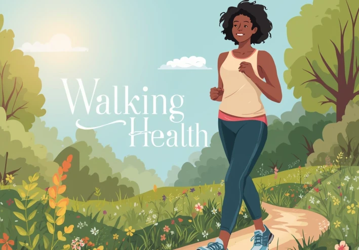 المشي: رحلة بسيطة نحو صحة أفضل ووزن أقل
