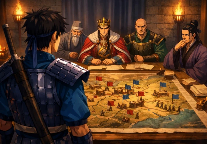 تحليل الحلقة الأولى من أنمي Kingdom الموسم السادس