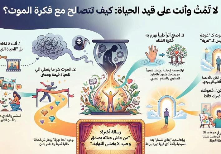"فكرة بتصحيك من النوم مرعوب!".. الخوف من الموت: إزاي تتصالح مع الحقيقة الوحيدة وتعيش حياتك من غير قلق؟