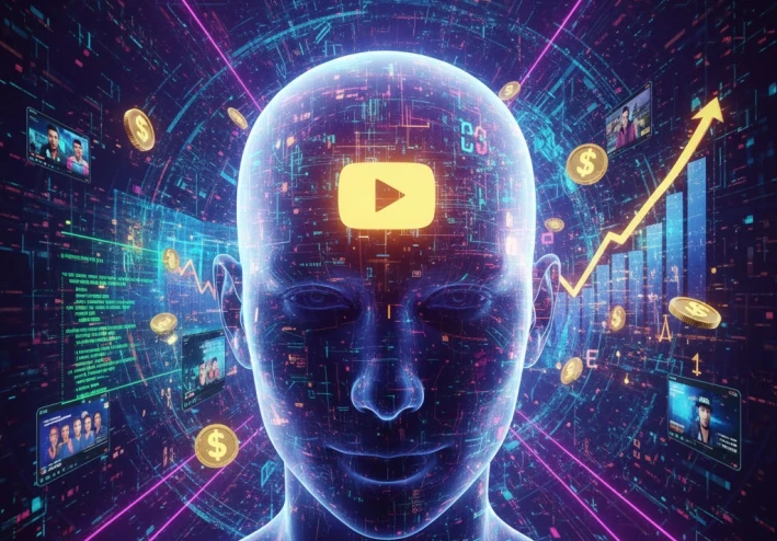 أسرار الربح من "يوتيوب بدون ظهور" في 2026: كيف تصنع إمبراطورية محتوى باستخدام الذكاء الاصطناعي فقط؟