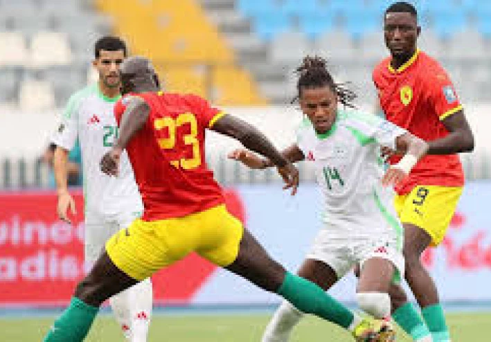 شاهد الآن مباراة غينيا الاستوائية ضد الجزائر