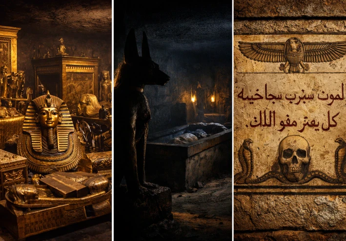 لعنة توت عنخ آمون: أغرب قصة حقيقية حيّرت العلماء وأرعبت العالم