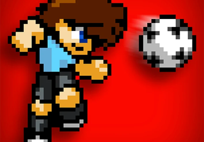 لعبة كرة القدم pixel cup soccer