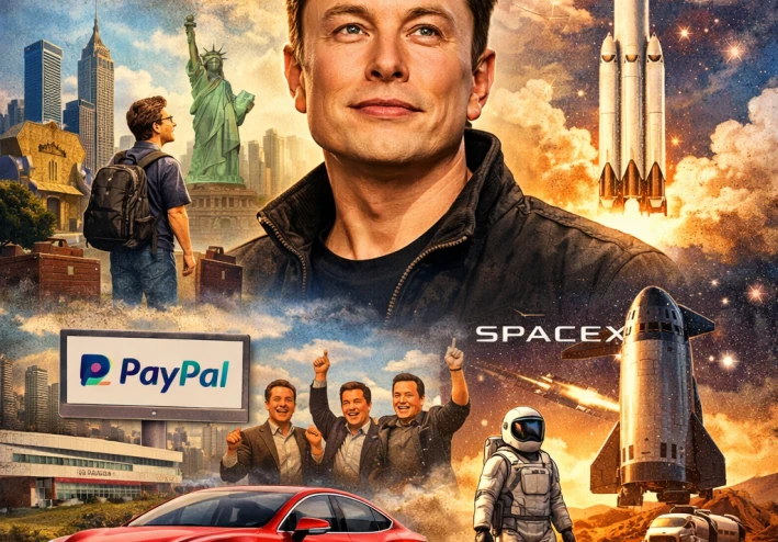 "إيلون ماسك: الرجل الذي لم يبع أحلامه في سوق المستحيل.. رحلة بين العبقرية والجنون"