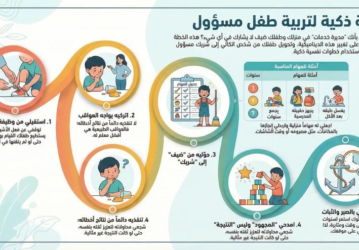 "يا ابني حس بيا!".. ابنك "بارد" واتكالي؟ دليلك النفسي عشان تخليه يشيل المسؤولية ويبقى "راجل" يعتمد عليه