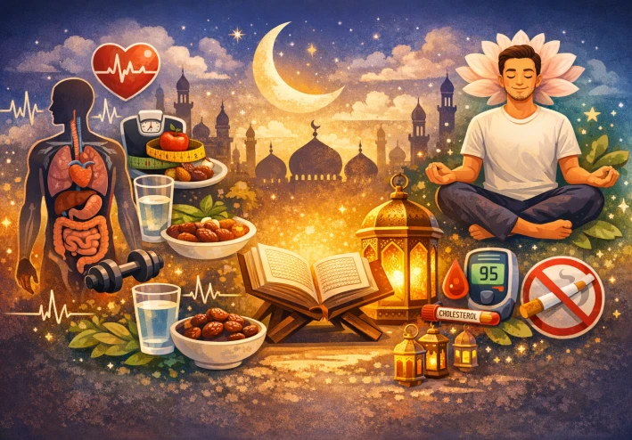 صحة الإنسان في رمضان: فوائد الصيام ونصائح للحفاظ على التوازن الصحي