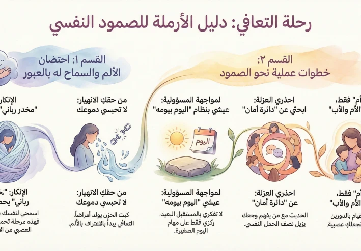 رحلة التعافي من "فقدان الزوج": إزاي تلملمي شتات روحك وتكملي المشوار وأنتِ موجوعة؟