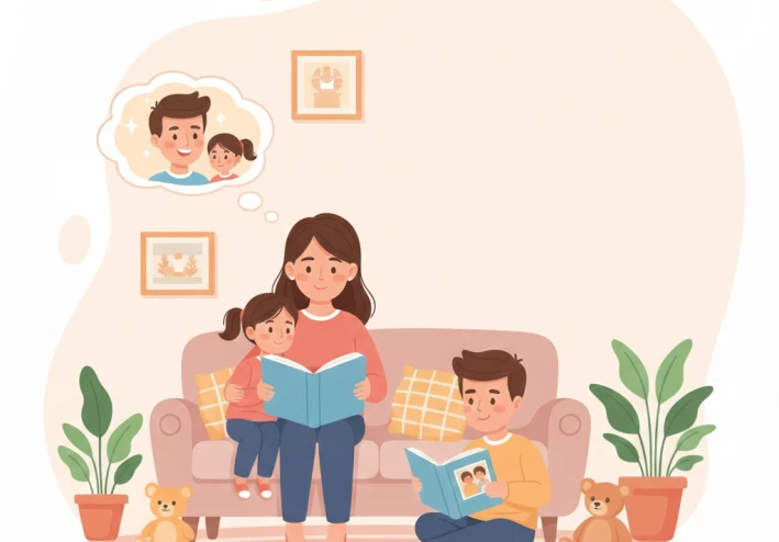 أصعب جملة ممكن تقوليها: دليلك النفسي عشان تسندي أطفالك بعد وفاة الأب وتحميهم من صدمة الفقد