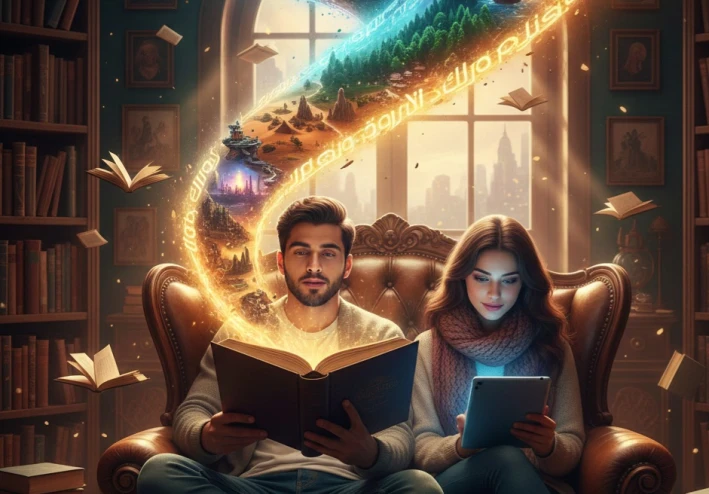 ​📖 دعوة إلى كل قارئ: رحلة تتجاوز الصفحات والحدود