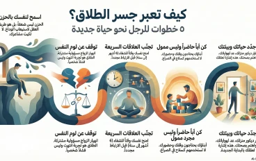 وجع الطلاق عند الرجالة: إزاي تخرج من التجربة دي سليم نفسياً وتبدأ من جديد؟