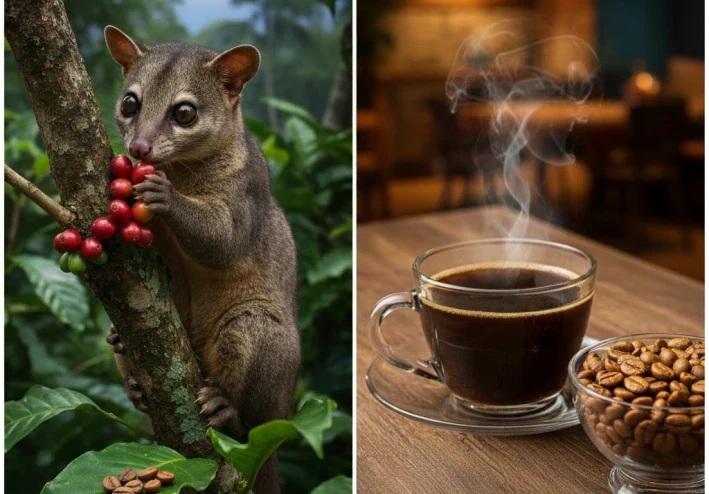 أغلى قهوة في العالم من "براز" حيوان! اكتشف أسرار كوبي لواك المذهلة