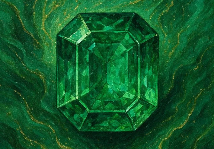 الزمرد… جوهرة الطبيعة الخضراء وسحر الملوك