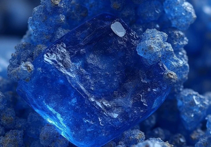 الـيـاقـوت الأزرق… لغة السماء المخبأة في جوف الأرض