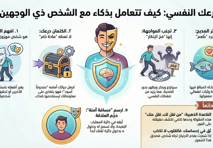 دليلك النفسي للتعامل مع "الشخص المنافق": إزاي تكشفه وتحمي نفسك من سمه بذكاء؟