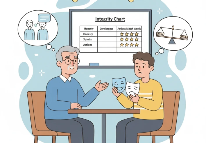 خطة نفسية ذكية لتعديل سلوك "الشخص المنافق": إزاي تخليه يبطل تمثيل ويبقى "دغري" معاك