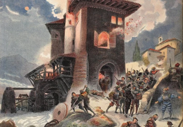 حصار وسلب غارلاسكو (1524) – حدث ثانوي في الحرب الإيطالية 1521–1526