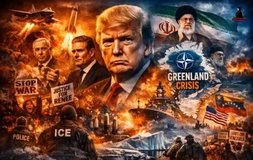 الولايات المتحدة بين الضغوط الداخلية وخيارات التصعيد الخارجي: قراءة في المشهد السياسي