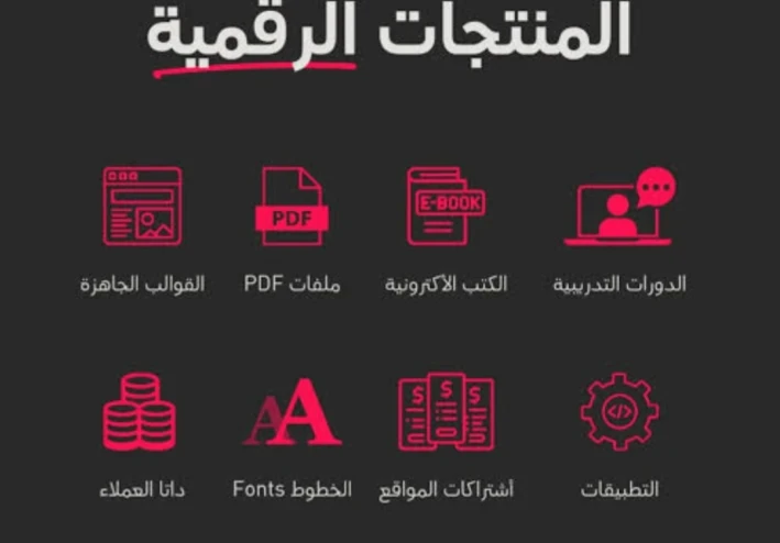 منتجات رقمية يمكنك إنشاؤها وبيعها بدون خبرة