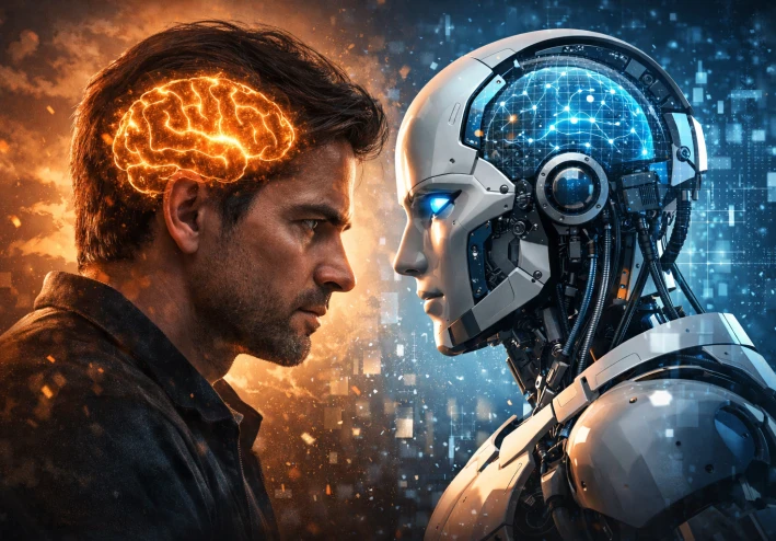 هل ما زال العقل الإنساني في الصدارة في عصر الذكاء الاصطناعي؟