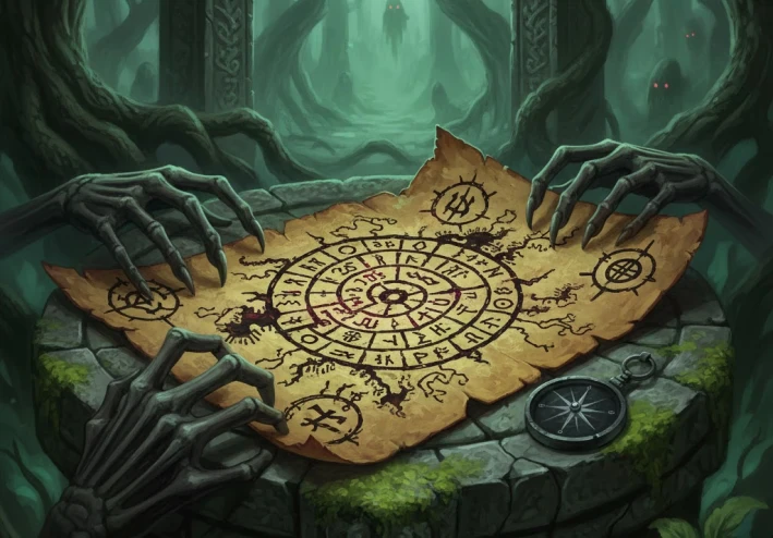 1  الخريطة الملعونة