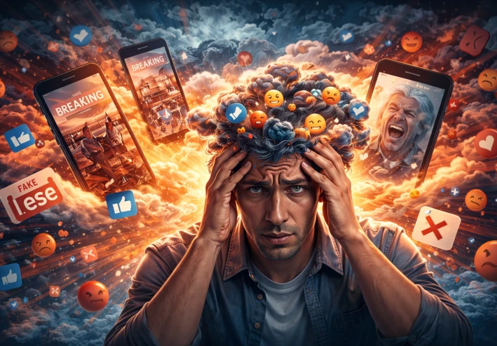 أزمة الحقيقة في عصر ما بعد الواقع (Post-Truth Era): كيف غيَّرت وسائل التواصل الاجتماعي مفهوم الصدق والمعرفة؟