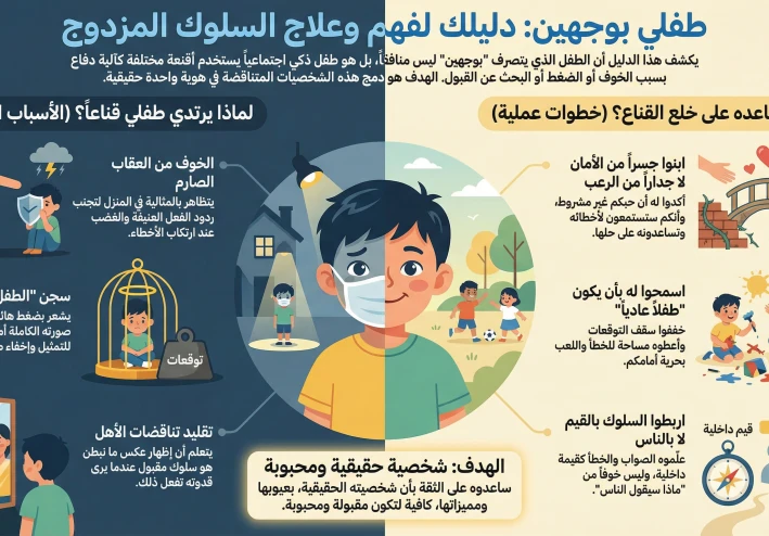 دليلك النفسي للتعامل مع "الطفل المتلون" بذكاء وحب