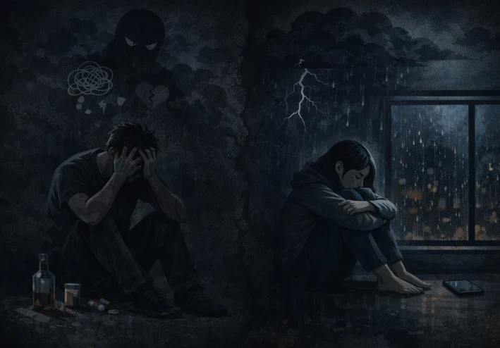 كيفيه التخلص من المشاكل الاضطرابات النفسية والسلبية وكيفيه علاجها