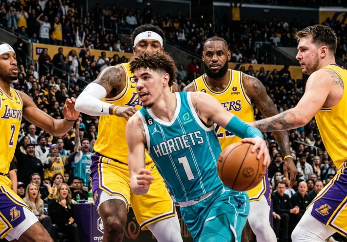 Star Power Not Enough: Hornets Sting Lakers’ Defense in High-Scoring Shootout